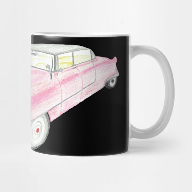 Pink Cadillac, drawing BebiCervin by GlamourFairy